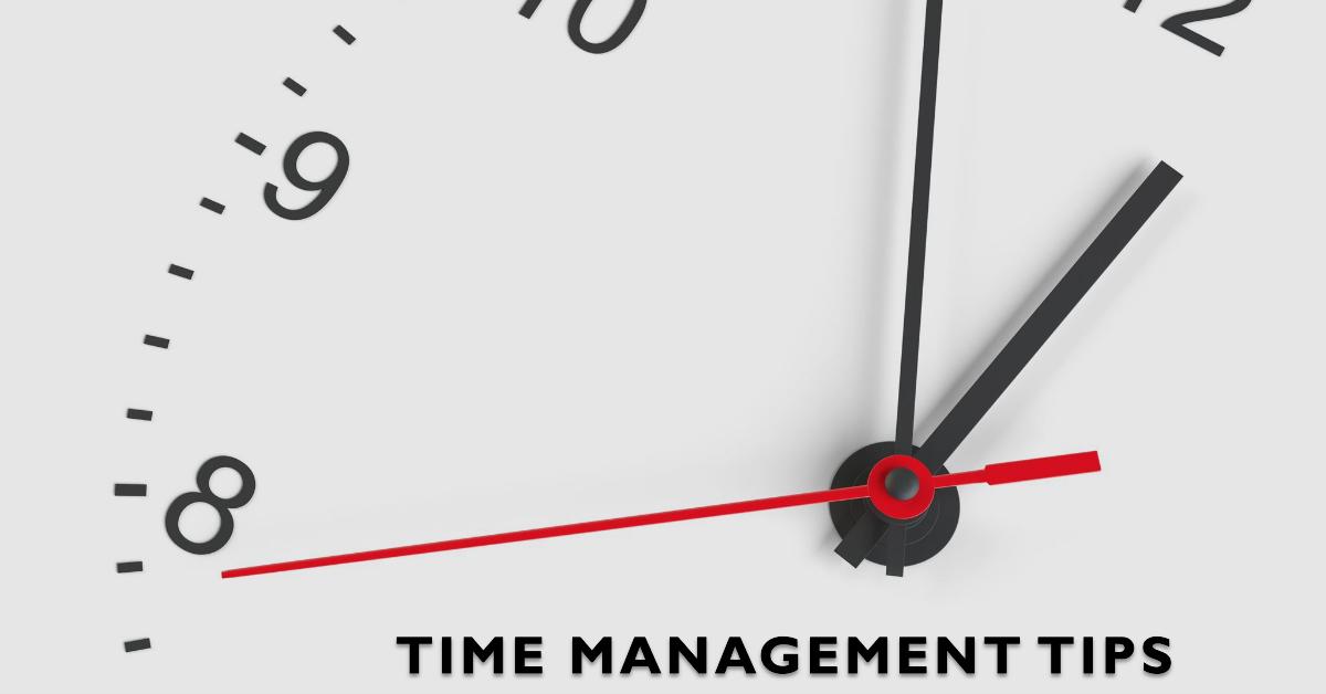 Research time management tips for busy students